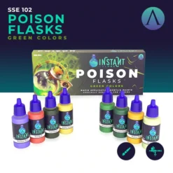 Scale75 Poison Flasks : Instant Colors Paint Set