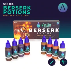 Scale75 Paints Berserk Potions : Instant Colors Paint Set