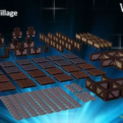 Wizkids Warlock Tiles: Town & Village Dungeons & Dragons