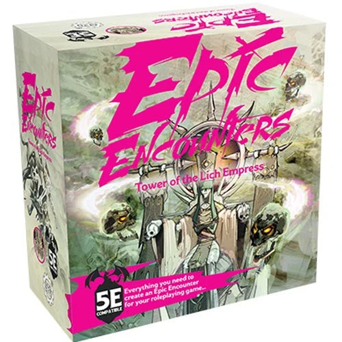 Steamforged Games Dungeons & Dragons Epic Encounters : Tower Of The Lich Empress (5E Compatible) 3 Steamforged Games Dungeons & Dragons Epic Encounters : Tower Of The Lich Empress (5E Compatible)