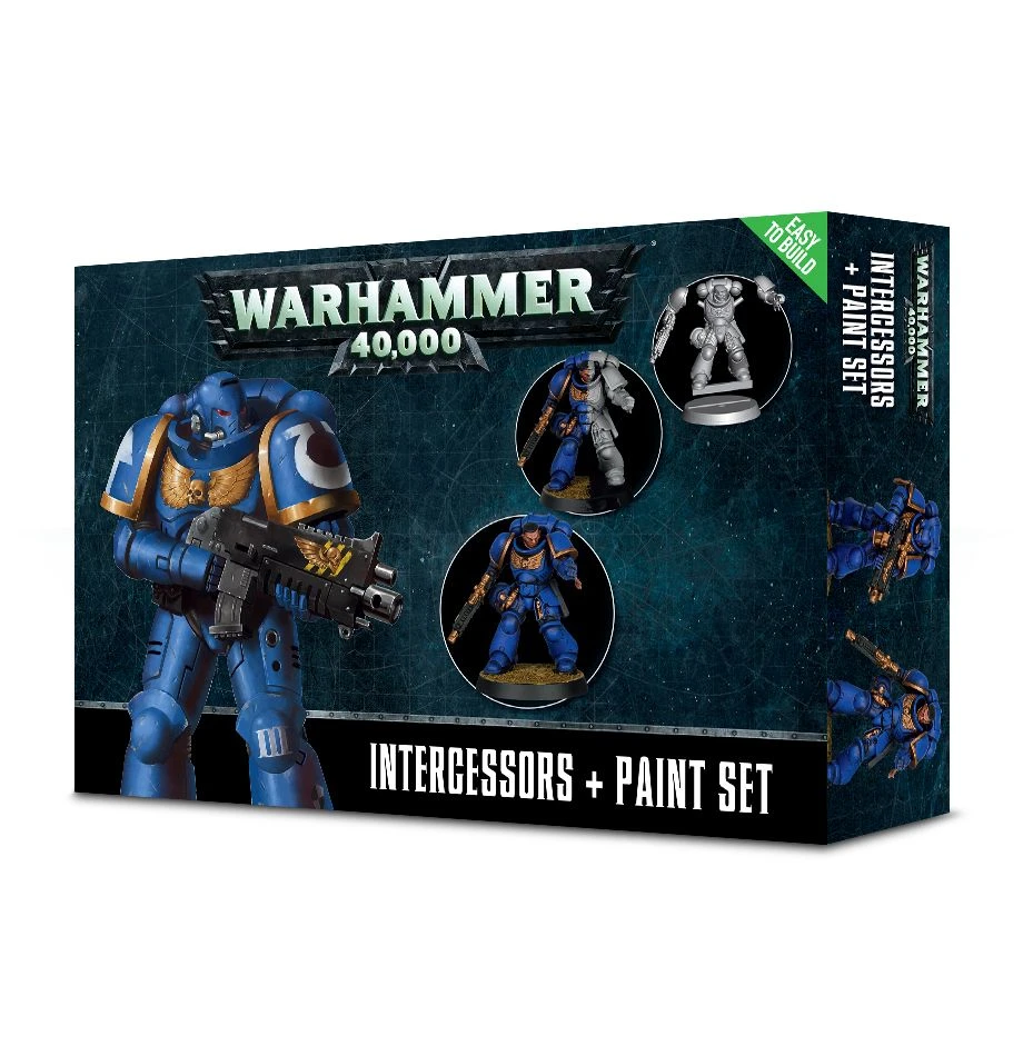 Games Workshop Intercessors + Paint Set 7 Games Workshop Intercessors + Paint Set