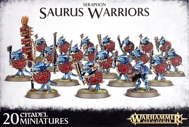 Games Workshop Saurus Warriors 3 Games Workshop Saurus Warriors