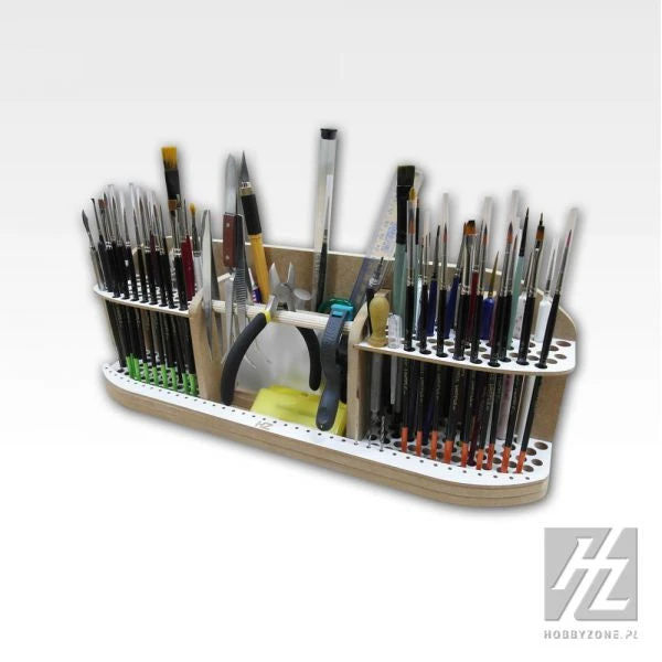 Hobby Zone Brushes Large Brush And Tool Holder 4 Hobby Zone Brushes Large Brush And Tool Holder