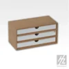 Hobby Zone Organize Workstation 3 Drawers Module