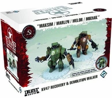 DUST KV-47 Recovery And Demolition Walker Dust 1947 3 DUST KV-47 Recovery And Demolition Walker Dust 1947