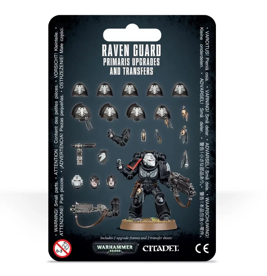 Games Workshop Raven Guard Primaris Upgrades & Transfers 3 Games Workshop Raven Guard Primaris Upgrades & Transfers