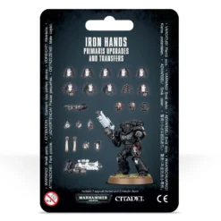 Games Workshop Iron Hands Primaris Upgrades & Transfers
