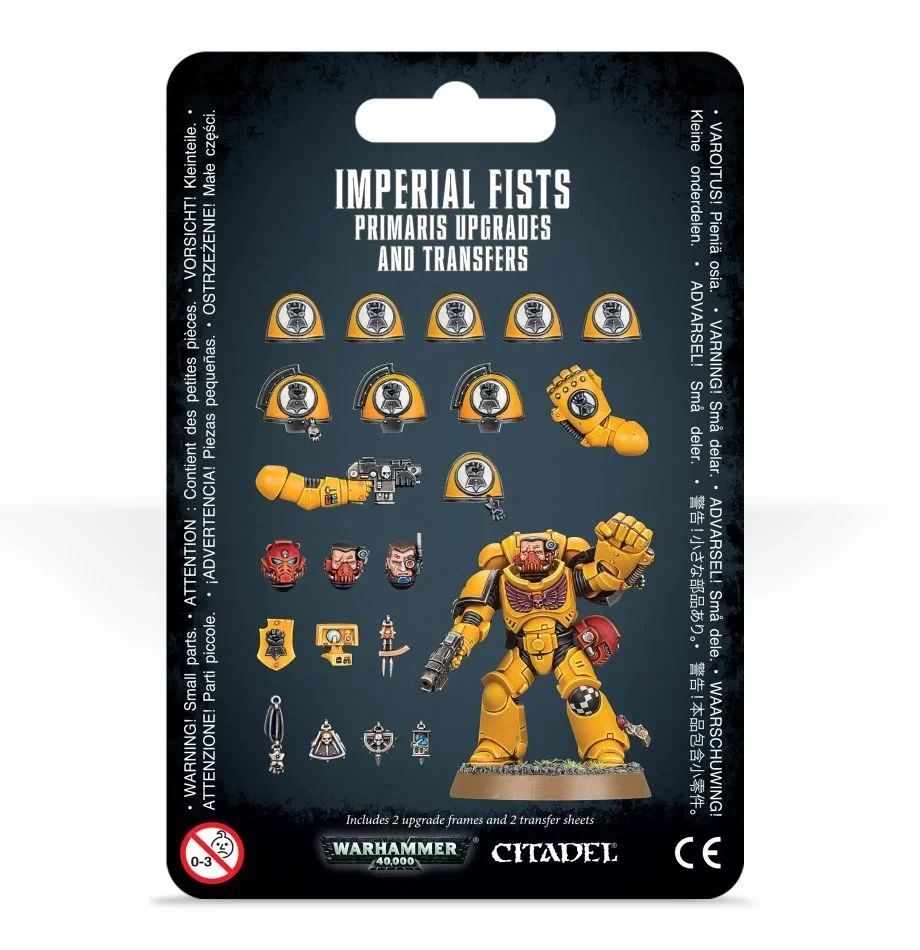 Games Workshop Imperial Fists Primaris Upgrades & Transfers 3 Games Workshop Imperial Fists Primaris Upgrades & Transfers