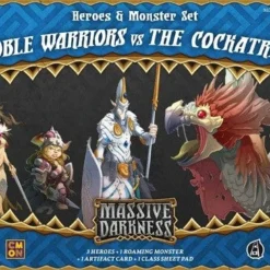 CMON Massive Darkness - Noble Warriors Vs. The Cockatrix