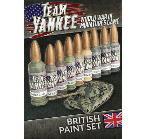 Battlefront Team Yankee : British Paint Set 3 Battlefront Team Yankee : British Paint Set