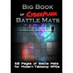 Loke Battlemats Big Book Of Cyberpunk Battlemats