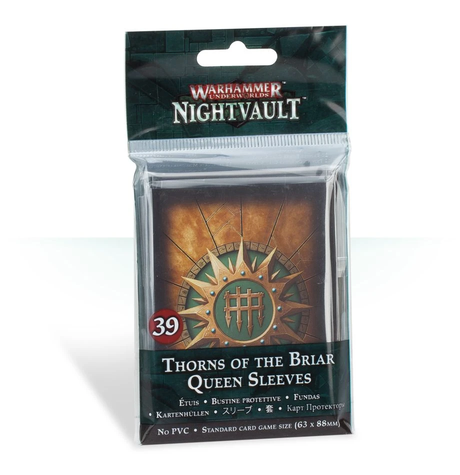 Games Workshop Nightvault - Thorns Of The Brair Queen Sleeves 3 Games Workshop Nightvault - Thorns Of The Brair Queen Sleeves