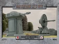 Gale Force Nine Battlefield In A Box: Galactic Warzones - Defense Turrets