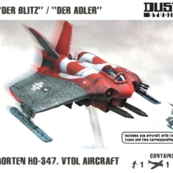 DUST Dust 1947 Horton HO-347 VTOL - Adler / Blitz