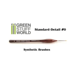 Green Stuff World Standard Detail #0 Synthetic Brush