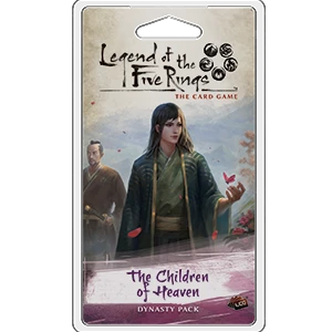 Fantasy Flight Legend Of The Five Rings - LCG : The Children Of Heaven Dynasty Pack 3 Fantasy Flight Legend Of The Five Rings - LCG : The Children Of Heaven Dynasty Pack