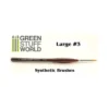 Green Stuff World Large #3 Synthetic Brush Brushes 1 Green Stuff World Large #3 Synthetic Brush Brushes