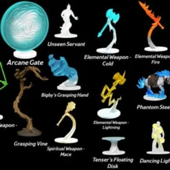 Wizkids D&D Spell Effects : Arcane Fury & Divine Might Dungeons & Dragons