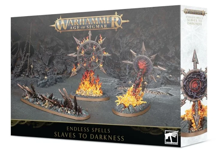 Games Workshop Endless Spells : Slaves To Darkness 3 Games Workshop Endless Spells : Slaves To Darkness