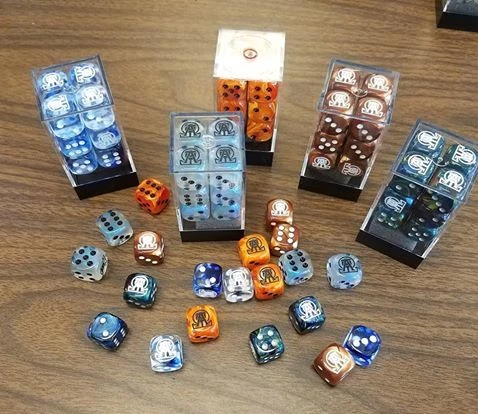 Alpha Omega Custom Chessex : 16mm D6 3 Alpha Omega Custom Chessex : 16mm D6