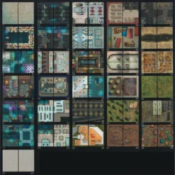 Loke Battlemats Role Playing Games Giant Book Of Cyberpunk Battlemats