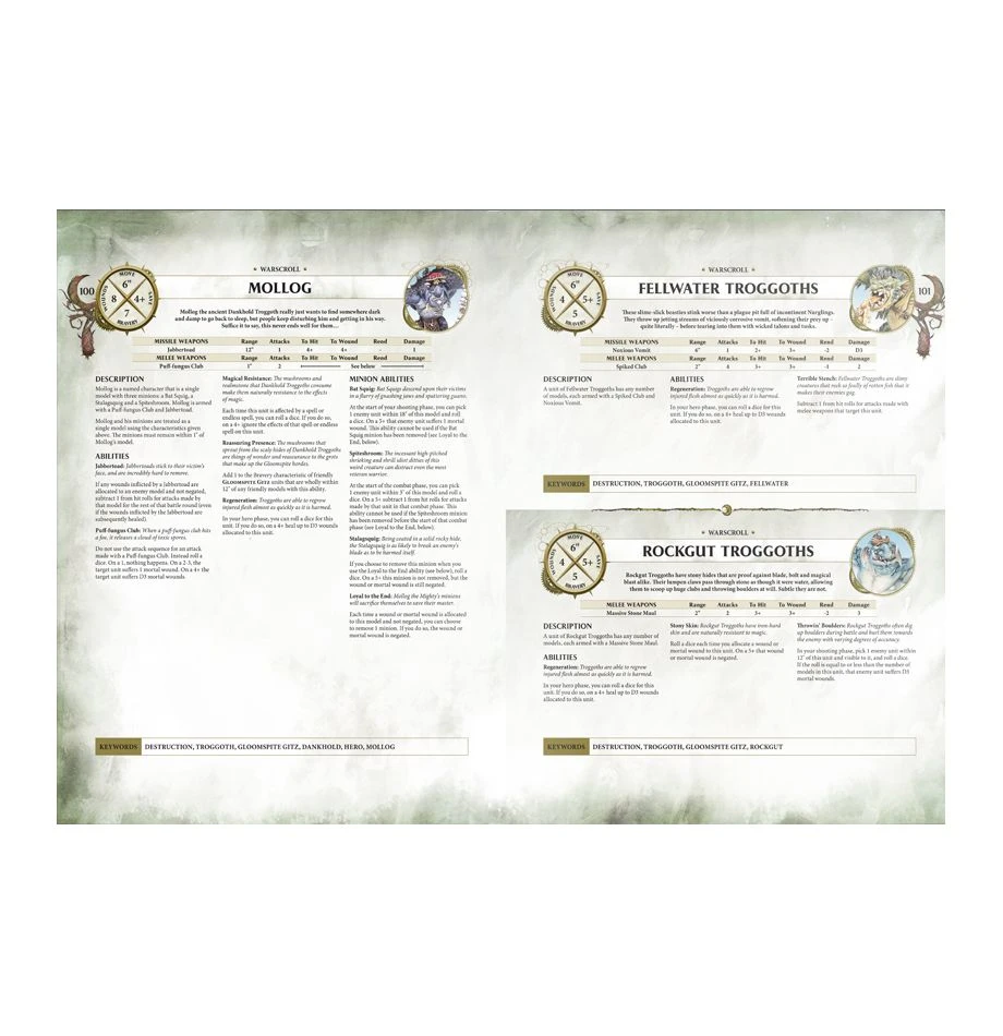 Games Workshop Battletome : Gloomspite Gitz 4 Games Workshop Battletome : Gloomspite Gitz