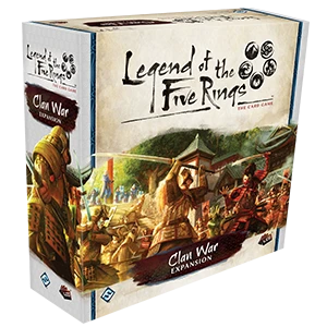 Fantasy Flight Legend Of The Five Rings - LCG : Clan War 3 Fantasy Flight Legend Of The Five Rings - LCG : Clan War