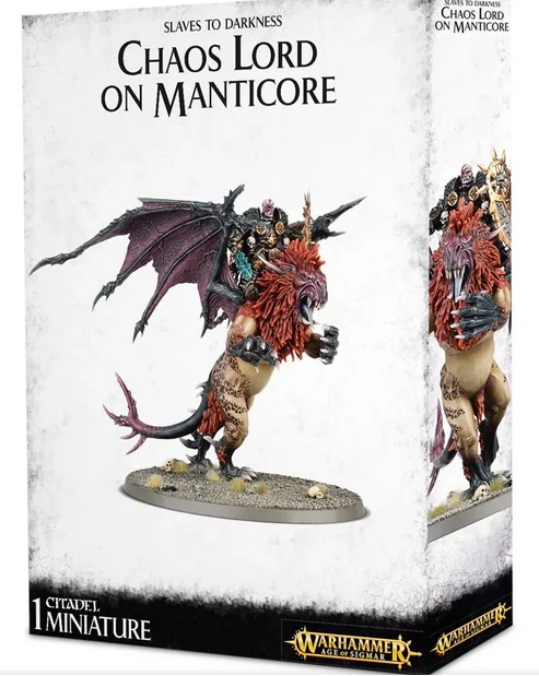 Games Workshop Chaos Lord / Sorcerer On Manticore 3 Games Workshop Chaos Lord / Sorcerer On Manticore