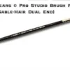 Games & Gears Dual End Size 4 Pro Studio Brush. ( Kolinsky Sable Hair) 1 Games & Gears Dual End Size 4 Pro Studio Brush. ( Kolinsky Sable Hair)