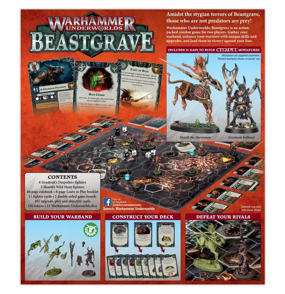 Games Workshop Warhammer Underworlds : Beastgrave 4 Games Workshop Warhammer Underworlds : Beastgrave