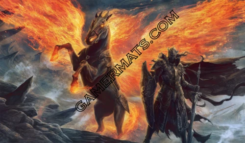 Game Mats Gamermats - Black Knightmare 3 Game Mats Gamermats - Black Knightmare