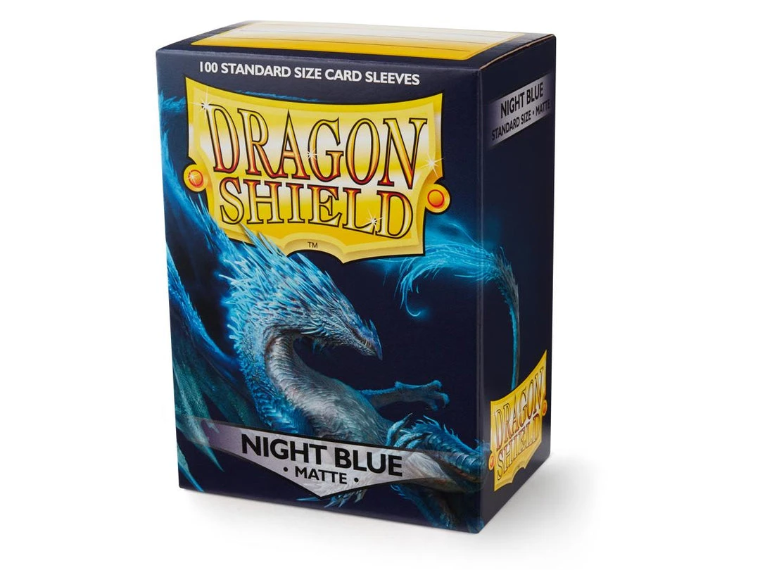 Arcane Tinmen Dragon Shield: Night Blue - Matte (100) Gaming Accessories 3 Arcane Tinmen Dragon Shield: Night Blue - Matte (100) Gaming Accessories