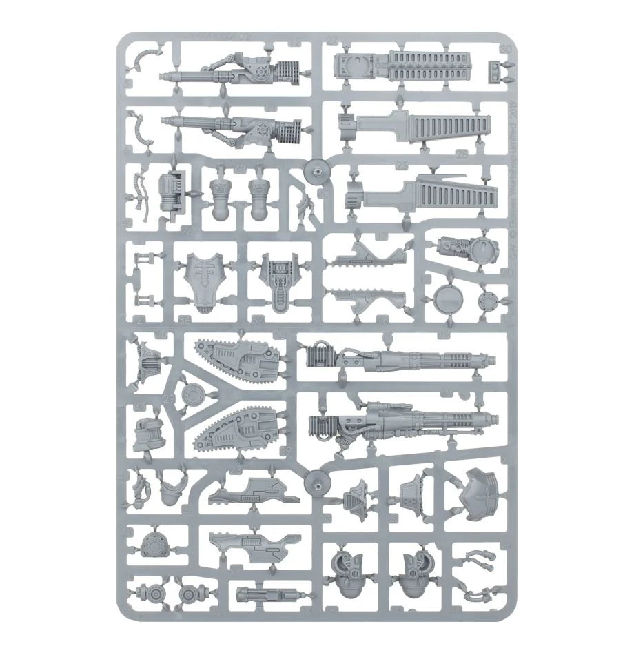 Games Workshop Adeptus Titanicus - Reaver Titan Weapons : Melta Cannon, Chainfist, Volcano Cannon, And Turbo Laser 3 Games Workshop Adeptus Titanicus - Reaver Titan Weapons : Melta Cannon, Chainfist, Volcano Cannon, And Turbo Laser