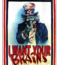 Max Protection I Want Your Brains Sleeves (100) Gaming Accessories