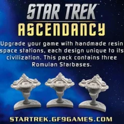 Gale Force Nine Star Trek - Ascendancy : Romulan Starbase Set