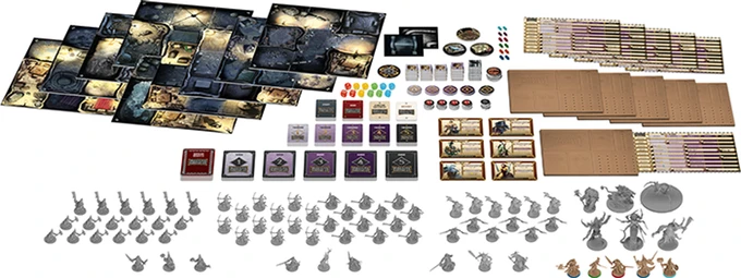 CMON Massive Darkness CMon Boxed Games 4 CMON Massive Darkness CMon Boxed Games