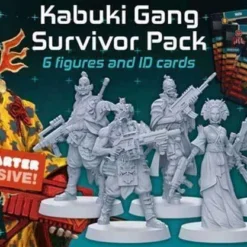 CMON CMon Boxed Games Zombicide - Invader : Kabuki Survivor Pack