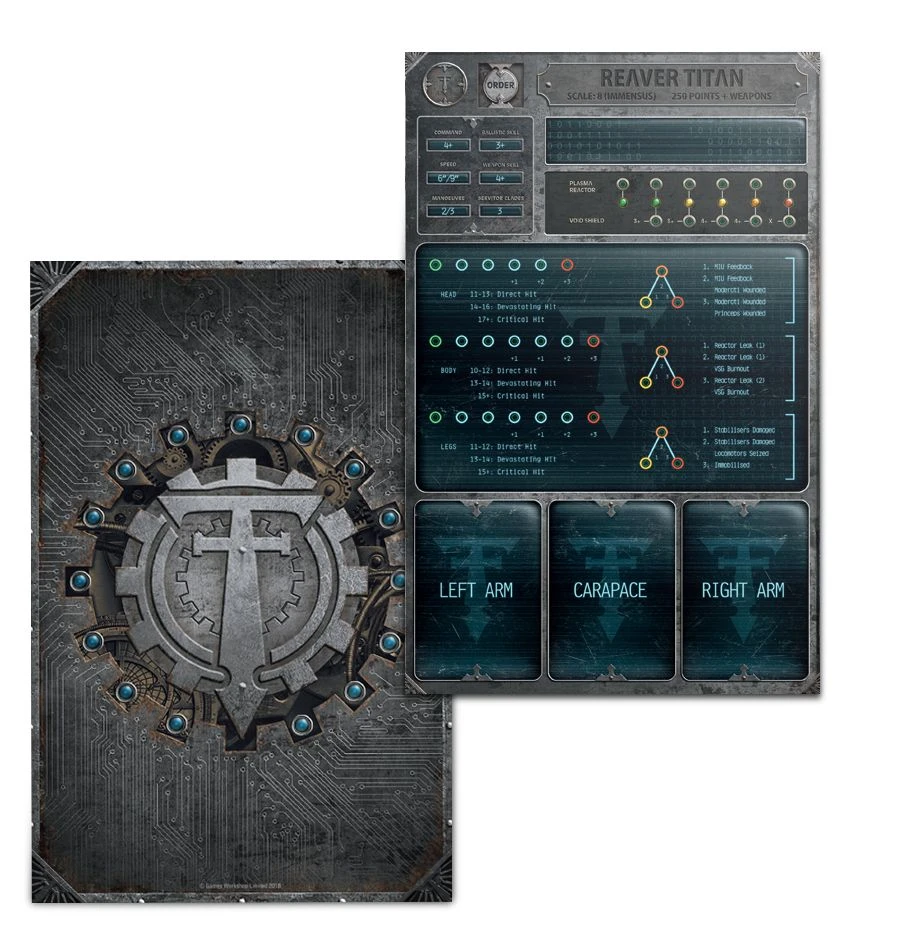 Games Workshop Adeptus Titanicus - Venator Light Maniple Command Terminal Pack 5 Games Workshop Adeptus Titanicus - Venator Light Maniple Command Terminal Pack