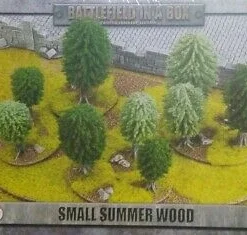 Gale Force Nine Battlefield In A Box: Small Summer Wood Scenery & Terrain