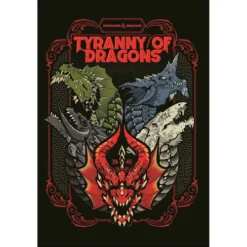 Wizards Of The Coast Fantasy Tyranny Of Dragons (alternate Cover)