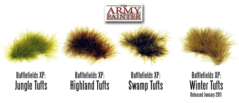 Army Painter Battlefield XP Tuft (10 Different Options) Games Workshop 3 Army Painter Battlefield XP Tuft (10 Different Options) Games Workshop