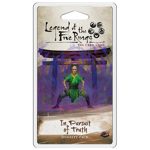 Fantasy Flight Legend Of The Five Rings - LCG : In Pursuit Of Truth 3 Fantasy Flight Legend Of The Five Rings - LCG : In Pursuit Of Truth