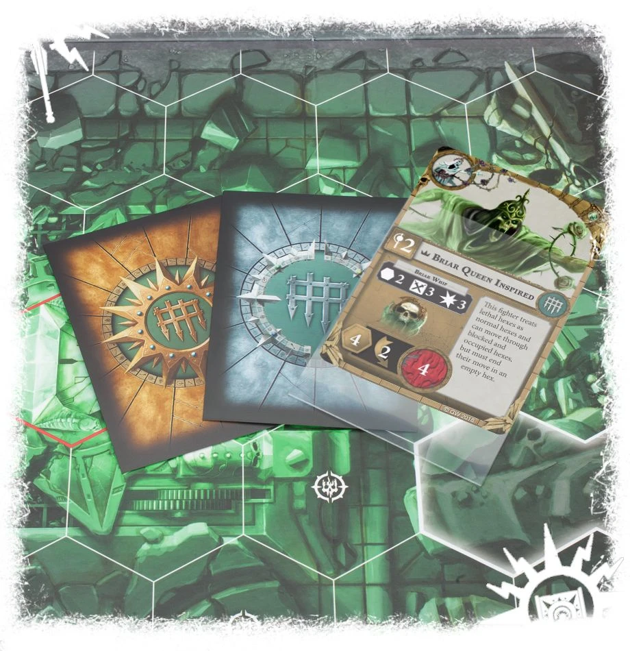 Games Workshop Nightvault - Thorns Of The Brair Queen Sleeves 6 Games Workshop Nightvault - Thorns Of The Brair Queen Sleeves