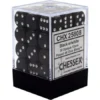 Gaming Accessories Chessex : 12mm D6 Set Black/White