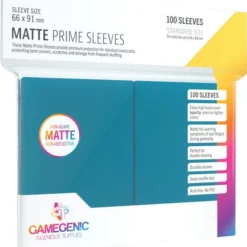 Gamegenic Matte Prime Sleeves (100 Count) (10 Color Options) Gaming Accessories