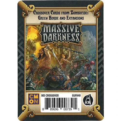 CMON Massive Darkness : Crossover Cards From Zombicide : Green Horde CMon Boxed Games 3 CMON Massive Darkness : Crossover Cards From Zombicide : Green Horde CMon Boxed Games