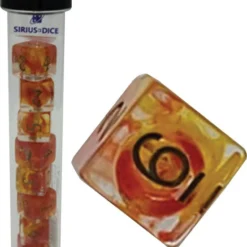 Sirius Dice Set - Fireball