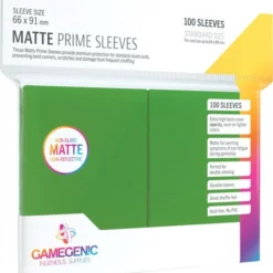 Gamegenic Matte Prime Sleeves (100 Count) (10 Color Options) Gaming Accessories