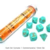 Chessex : Lab Dice - Test Tube 7 Dice Set 2 Chessex : Lab Dice - Test Tube 7 Dice Set