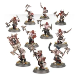 Games Workshop Start Collecting! Khorne Bloodbound Goreblade Warband 10 Games Workshop Start Collecting! Khorne Bloodbound Goreblade Warband